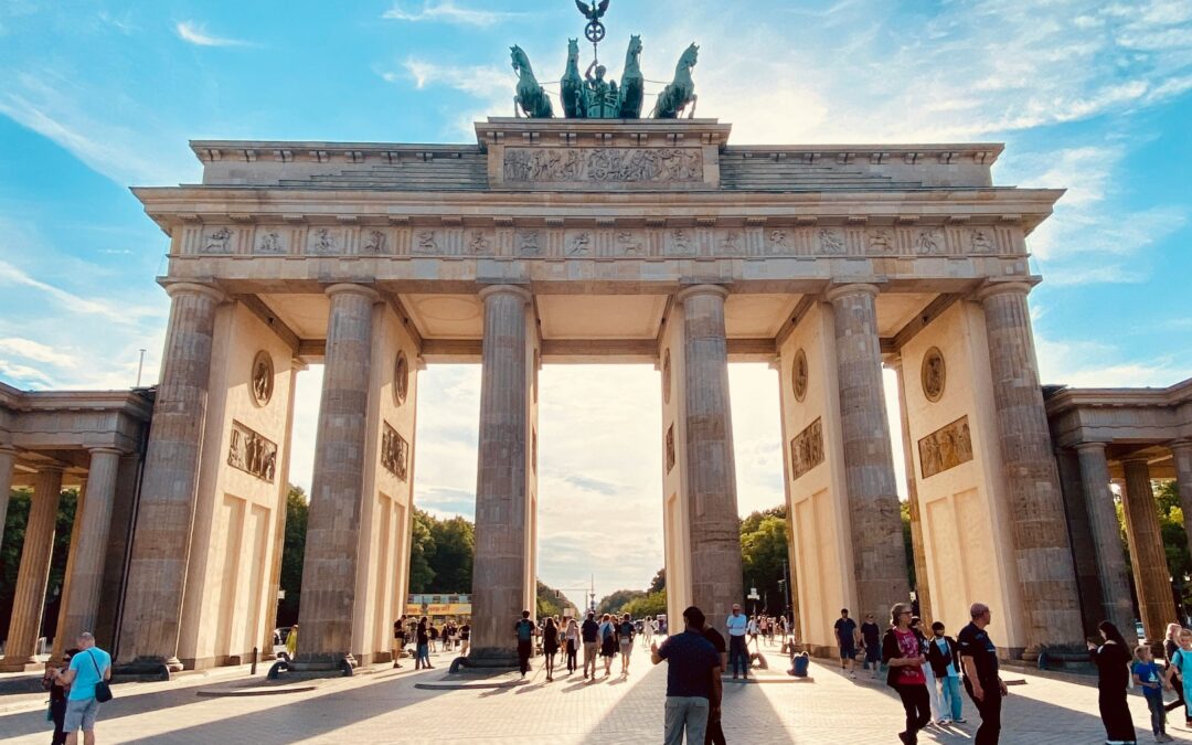 Brandenburger Tor in der Sonne